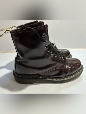 Dr. Martens 1460 Cherry Felix Rub Off Boots Men’s 8 Women’s 9